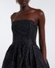Carolina Herrera Carolina Herrera Floral jacquard bustier cocktail dress - 3