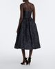 Carolina Herrera Carolina Herrera Floral jacquard bustier cocktail dress - 5