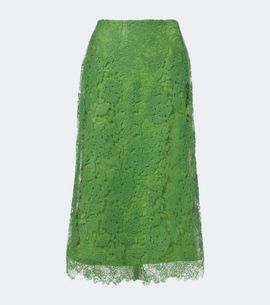 Carolina Herrera Carolina Herrera Floral lace midi skirt