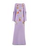 Carolina Herrera Carolina Herrera Floral Long Sleeve Caftan Gown - 4