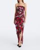 Carolina Herrera Carolina Herrera Floral silk chiffon bustier dress - 2