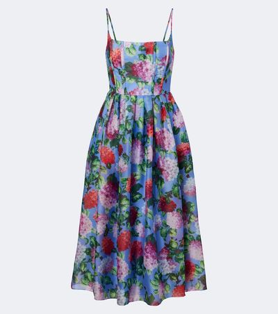 Carolina Herrera Carolina Herrera Floral silk crÃªpe cocktail dress