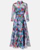 Carolina Herrera Carolina Herrera Floral silk organza shirt dress - 1
