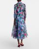 Carolina Herrera Carolina Herrera Floral silk organza shirt dress - 6