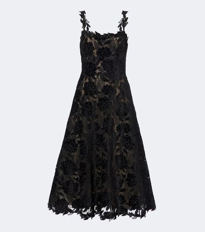 Carolina Herrera Carolina Herrera Guipure lace cocktail dress