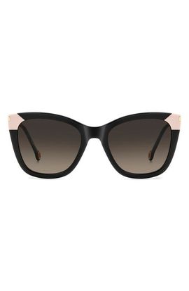 Carolina Herrera Carolina Herrera Her 54mm Gradient Rectangular Sunglasses