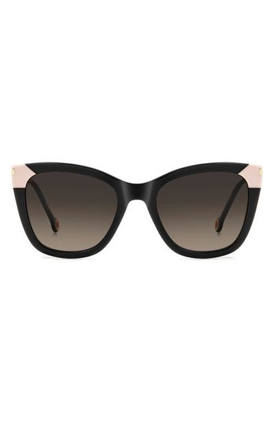 Carolina Herrera Carolina Herrera Her 54mm Gradient Rectangular Sunglasses