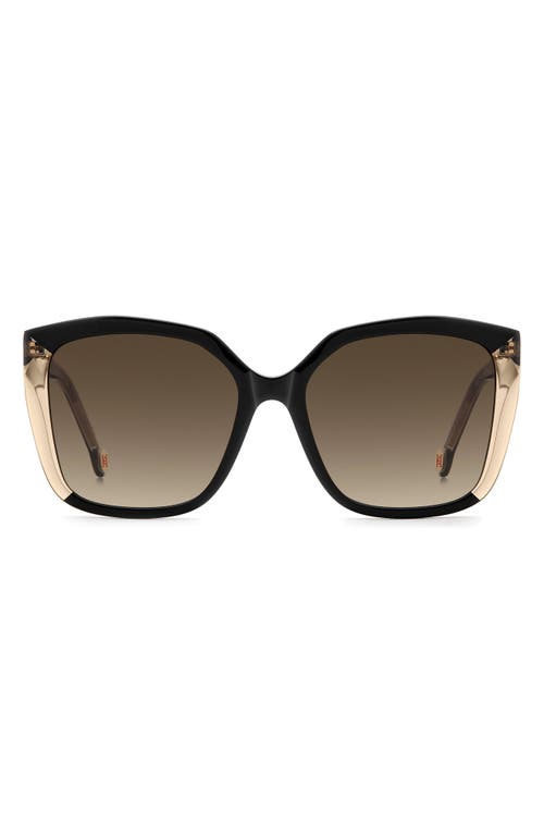 Carolina Herrera Carolina Herrera Her 57mm Gradient Square Geometric Sunglasses