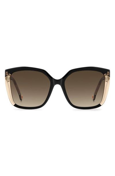 Carolina Herrera Carolina Herrera Her 57mm Gradient Square Geometric Sunglasses