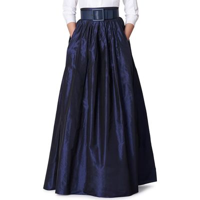 Carolina Herrera Carolina Herrera High Waist Silk Ball Skirt