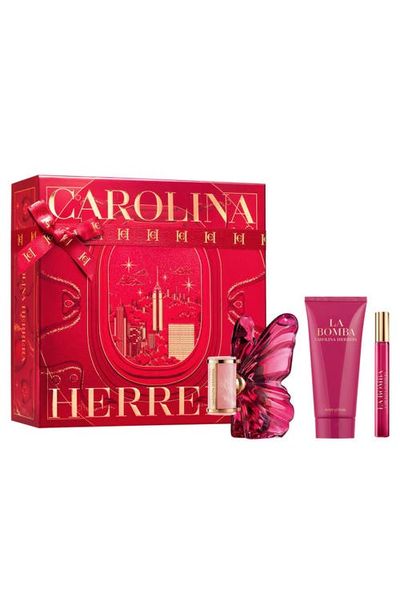 Carolina Herrera Carolina Herrera La Bomba Eau de Parfum 3-Piece Holiday Gift Set 