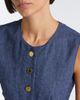 Carolina Herrera Carolina Herrera Linen, wool, silk, and cashmere vest - 3