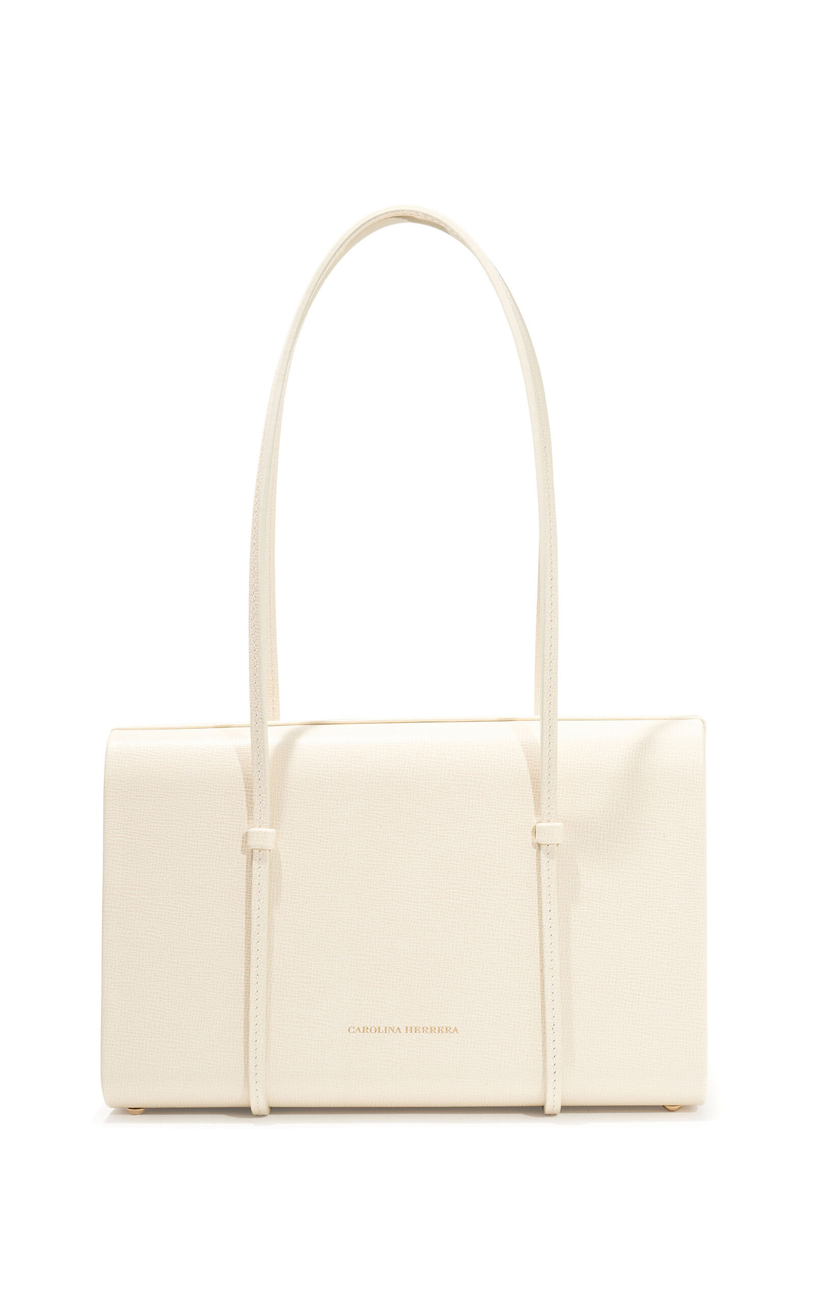 Carolina Herrera Carolina Herrera Luci Grained Leather Shoulder Bag