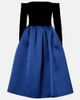 Carolina Herrera Carolina Herrera Off-shoulder crÃªpe and satin gown - 1