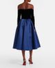 Carolina Herrera Carolina Herrera Off-shoulder crÃªpe and satin gown - 3