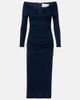 Carolina Herrera Carolina Herrera Off-shoulder ruched midi dress - 1