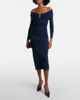 Carolina Herrera Carolina Herrera Off-shoulder ruched midi dress - 2