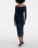 Carolina Herrera Carolina Herrera Off-shoulder ruched midi dress - 3