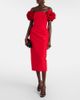 Carolina Herrera Carolina Herrera Off-shoulder silk cocktail dress - 2