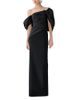 Carolina Herrera Carolina Herrera Off-the-Shoulder Draped Silk Gown - 1