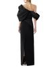 Carolina Herrera Carolina Herrera Off-the-Shoulder Draped Silk Gown - 2