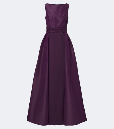 Carolina Herrera Carolina Herrera Pleated silk taffeta gown
