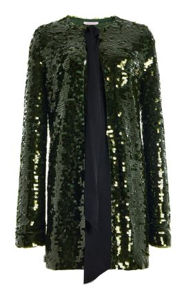Carolina Herrera Carolina Herrera Relaxed Sequined Cardigan