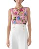 Carolina Herrera Carolina Herrera Silk & Cotton Sleeveless Top - 1