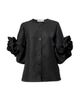 Carolina Herrera Carolina Herrera Silk Round Flower Sleeve Top - 4