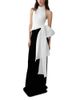 Carolina Herrera Carolina Herrera Silk Side Tie Sleeveless Top - 1