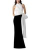 Carolina Herrera Carolina Herrera Silk Side Tie Sleeveless Top - 2