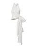 Carolina Herrera Carolina Herrera Silk Side Tie Sleeveless Top - 4