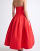 Carolina Herrera Carolina Herrera Strapless Straight Neck Silk Ballgown - 2