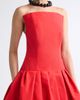 Carolina Herrera Carolina Herrera Strapless Straight Neck Silk Ballgown - 4