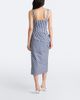 Carolina Herrera Carolina Herrera Striped draped cotton cocktail dress - 6