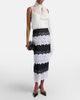 Carolina Herrera Carolina Herrera Tie-neck silk top - 2