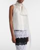 Carolina Herrera Carolina Herrera Tie-neck silk top - 3
