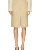 Carolina Herrera Carolina Herrera Twill Pencil Skirt - 1