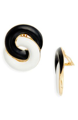 Carolina Herrera Carolina Herrera Twisted Knot Clip-On Earrings