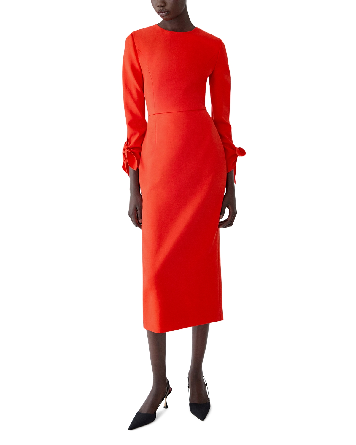 superdown denim dress The Drapey Mini Deandra Denim Stretch Maxi category:DRESSES:CUT-OUT-DRESSES Champagne Bridesmaid Pink And Color::#22-Orange