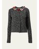 Carolina Herrera Floral Embellished Cardigan - 1