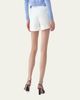Carolina Herrera High-Rise Button-Front Sailor Shorts - 3