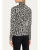 Carolina Herrera Leopard-Print Silke-Blend Turtleneck Sweater - 3