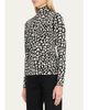 Carolina Herrera Leopard-Print Silke-Blend Turtleneck Sweater - 4