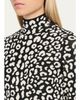Carolina Herrera Leopard-Print Silke-Blend Turtleneck Sweater - 5