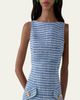 Carolina Herrera Tweed Sleeveless A-Line Dress - 4