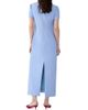 Carolina Herrera Women's Bead-Embellished Floral Short-Sleeve Dress - 3
