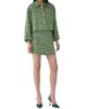 Carolina Herrera Women's Boxy Cotton-Blend Crop Jacket - 2