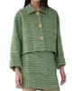 Carolina Herrera Women's Boxy Cotton-Blend Crop Jacket - 3