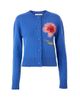 Carolina Herrera Women's Floral Long-Sleeve Wool Cardigan - 1